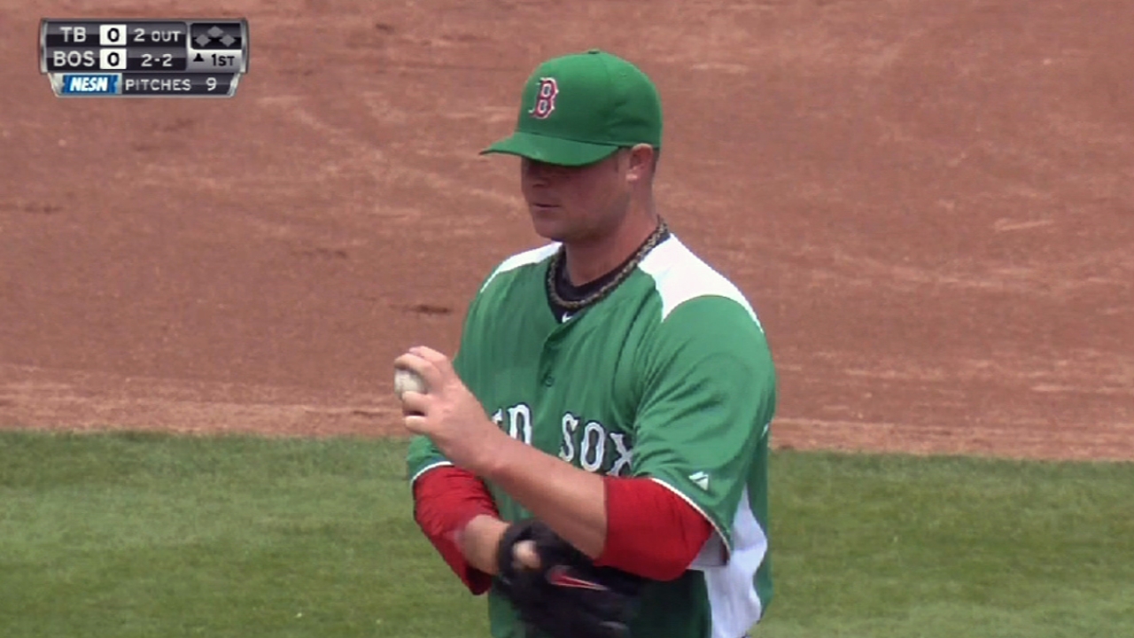 Lester's perfect outing powers Sox past Rays