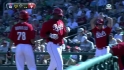 Phipps' first spring homer