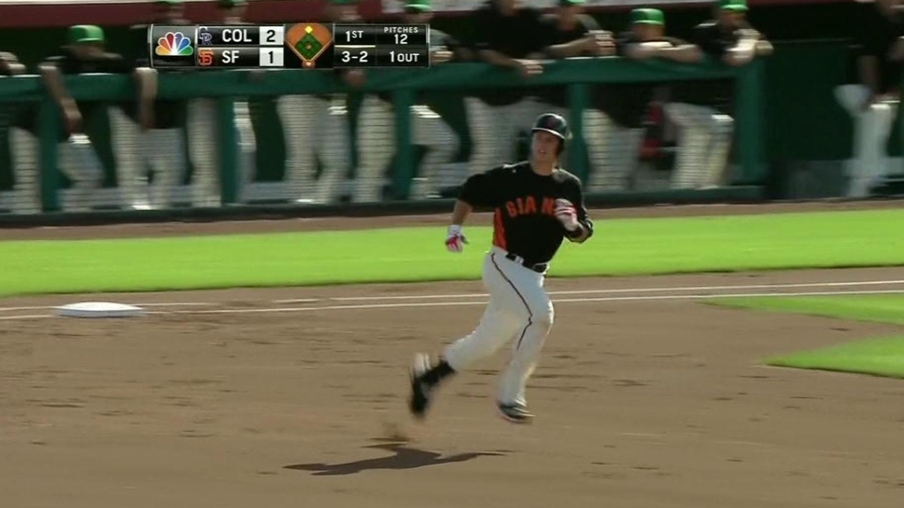 Star on the field, Posey a class act off it