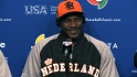 Meulens on throwing first pitch