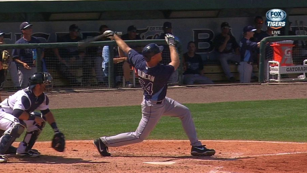 Duncan stays put on Opening Day roster