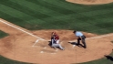 Stults helps own cause in win