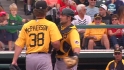McKenry's tough catch