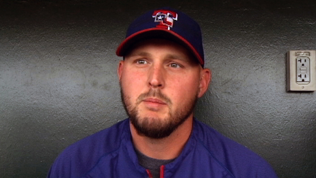Nearly forgotten, humble Harrison now Texas' ace