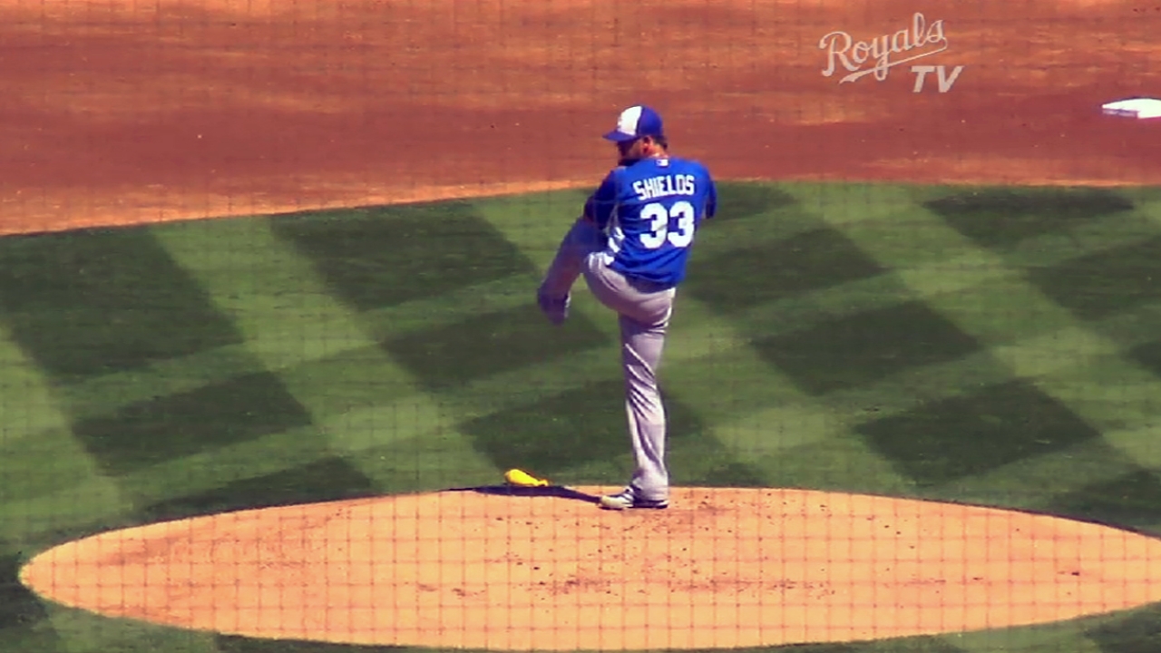 Royals' projected Opening Day lineup