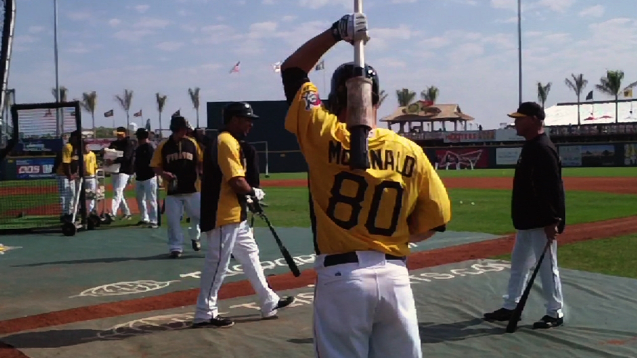 Infielder McDonald just what Bucs need for bench