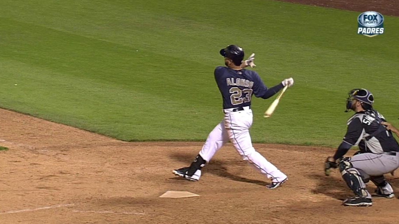 Alonso homers, Ross solid as Padres edged