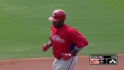 Howard's first-inning blast
