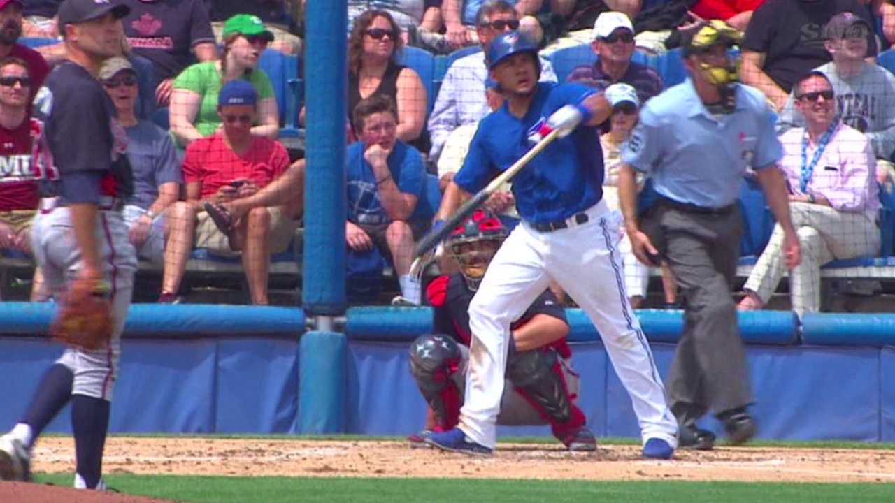 Three Blue Jays homers not enough against Braves