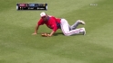Rivero's diving catch