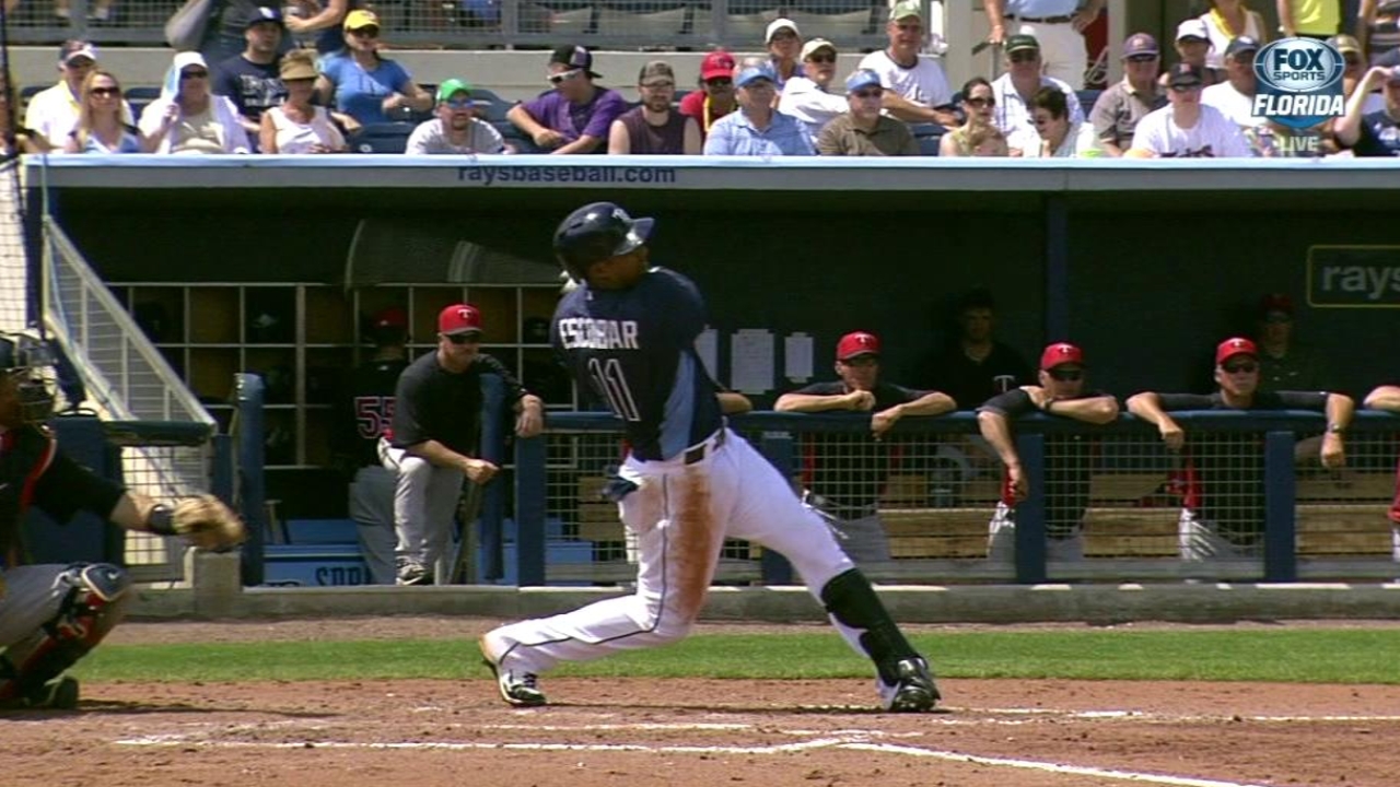 Escobar starting off on right foot with Rays
