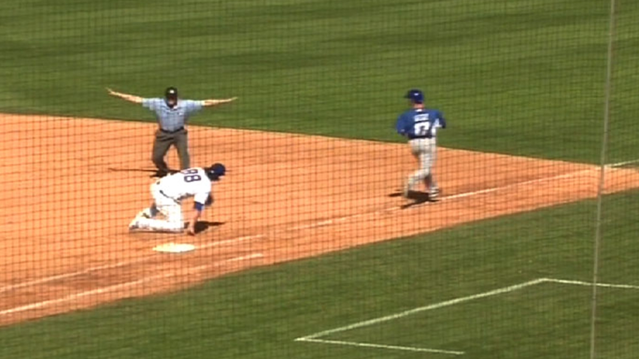 Getz wins starting job at second base