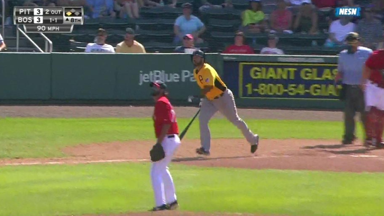 Alvarez, Jones blasts boost Bucs over Red Sox