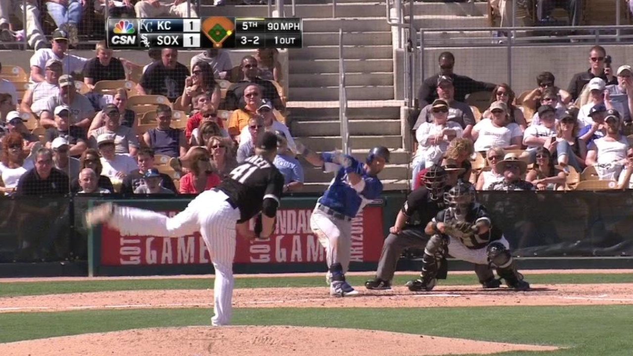 Guthrie shuts down White Sox; Gordon homers