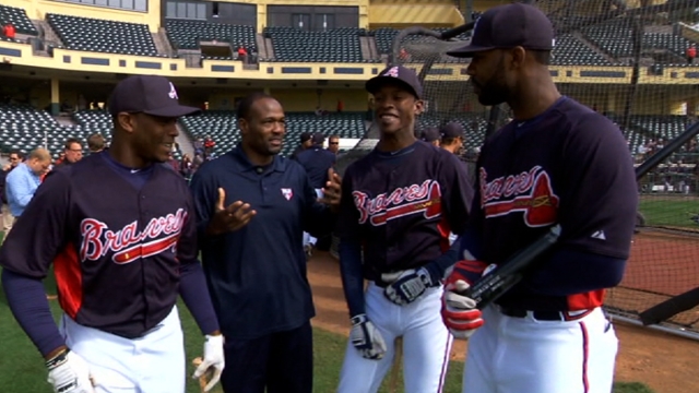 Heyward, Upton brothers form lethal trio