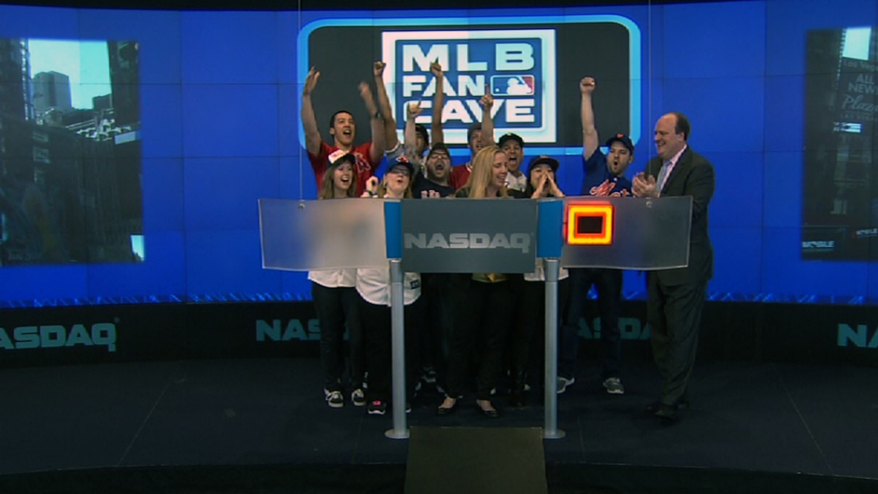 Cave Dwellers ring Opening Bell at NASDAQ