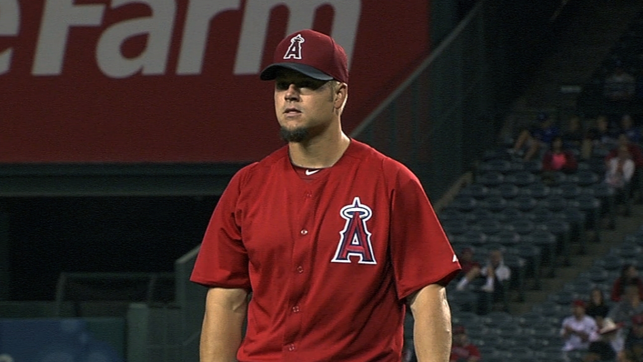 Blanton impressive, but Angels held to just two hits