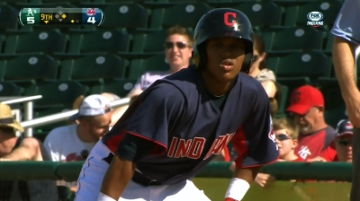 Indians announce flurry of September callups