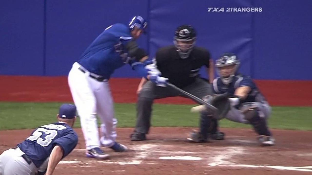 Rangers rally after Ogando's sharp outing