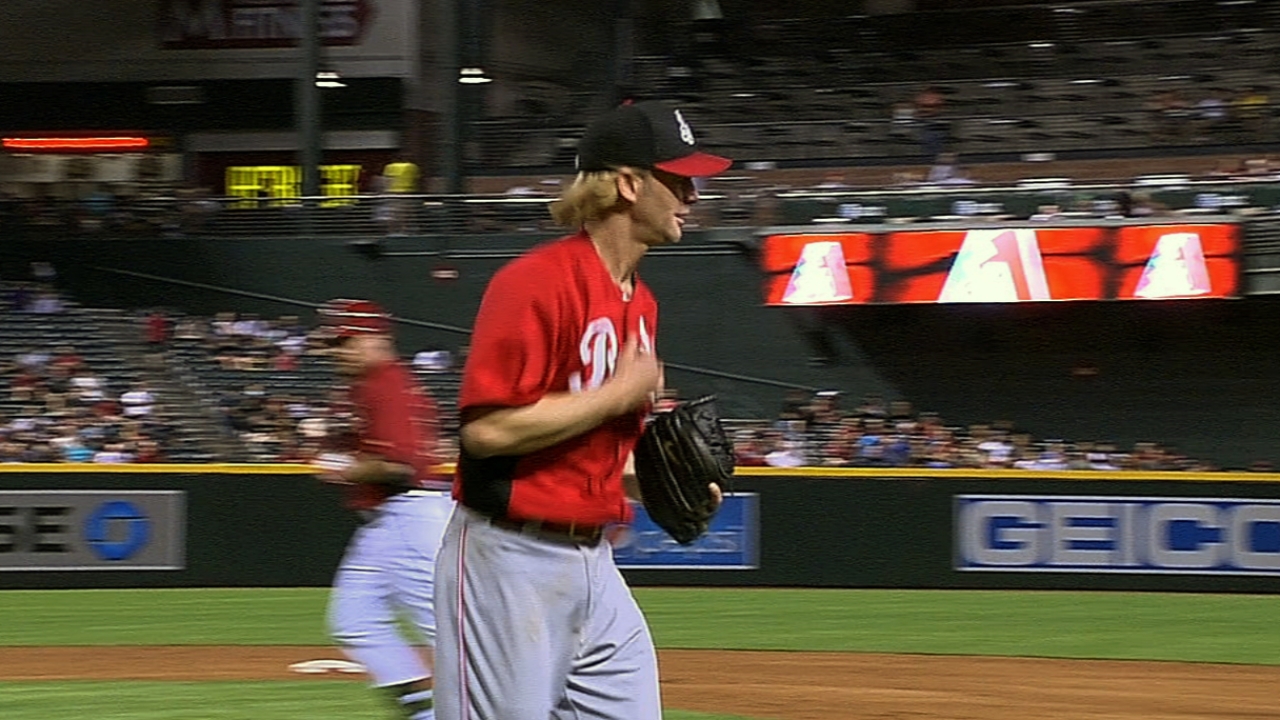 Arroyo solid vs. D-backs in final tuneup