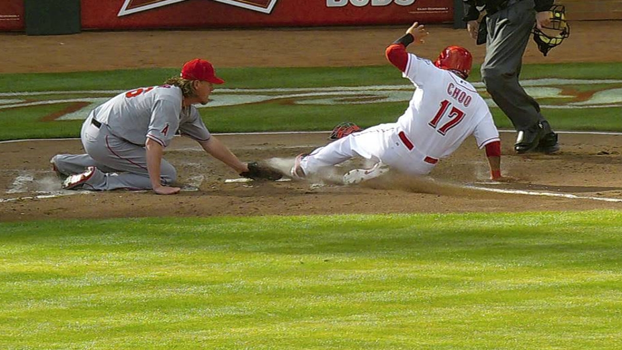 Reds to keep Choo as permanent center fielder