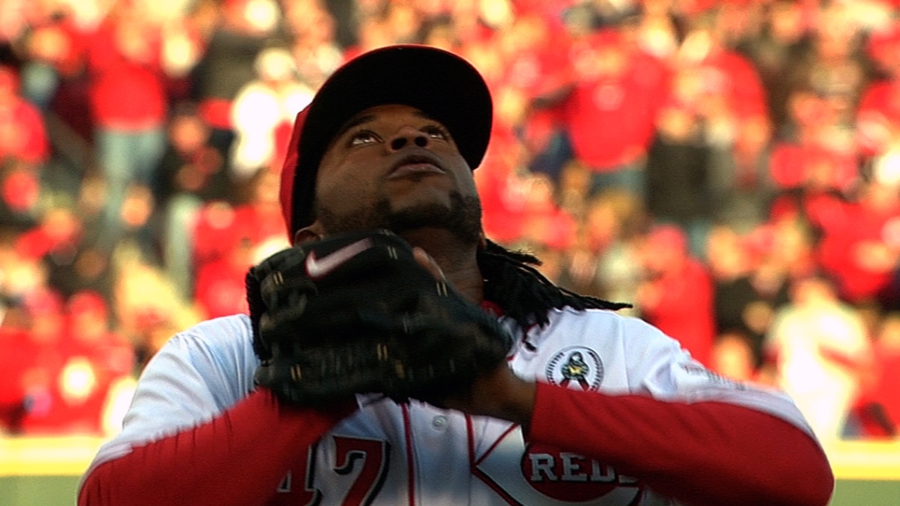 Reds looking forward to matchup of aces