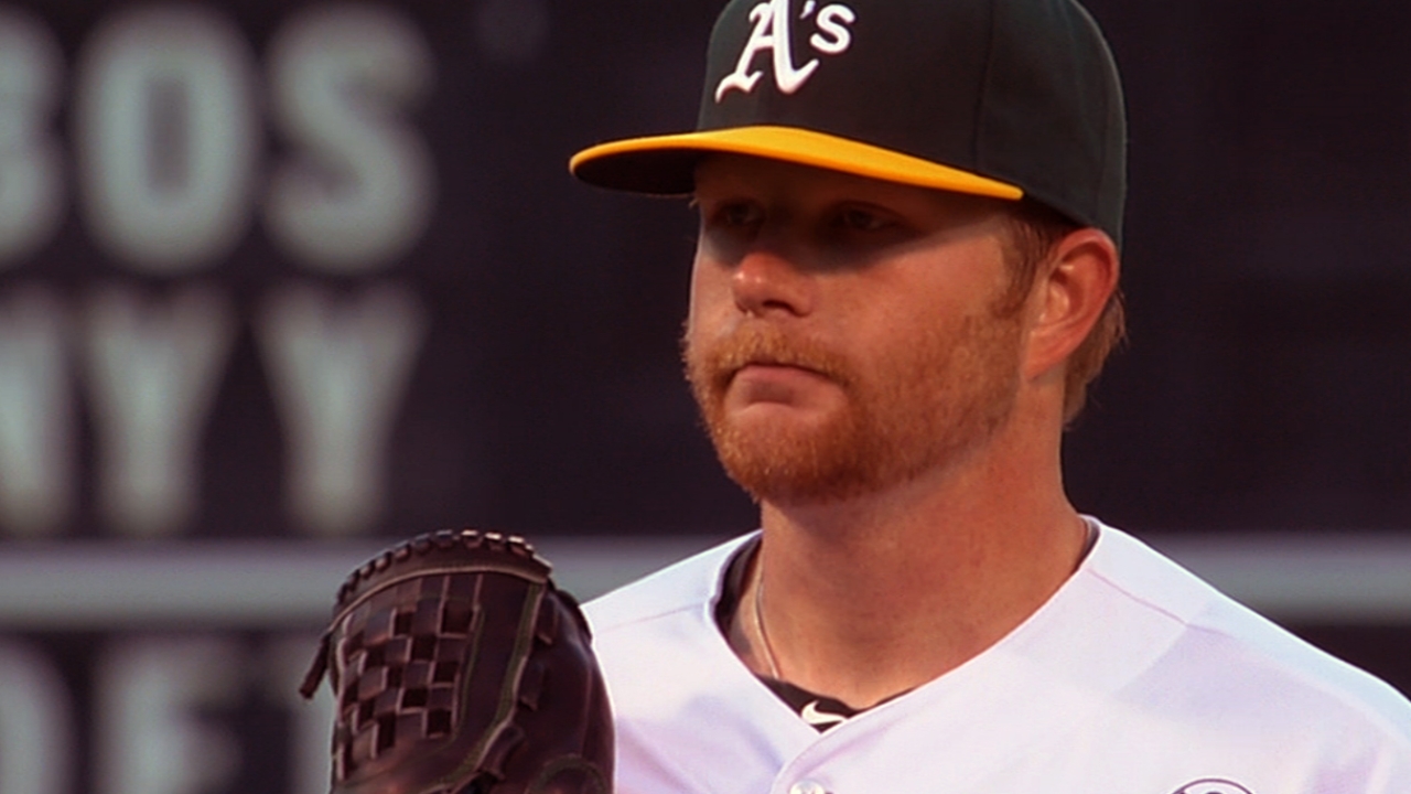 Anderson impresses but A's offense overmatched