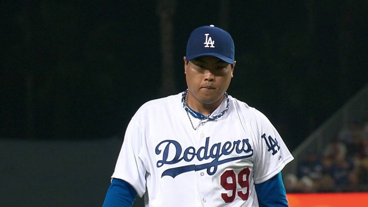Ryu tuvo sólido debut pero Dodgers perdieron