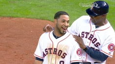 Astros foil Darvish's bid for perfection