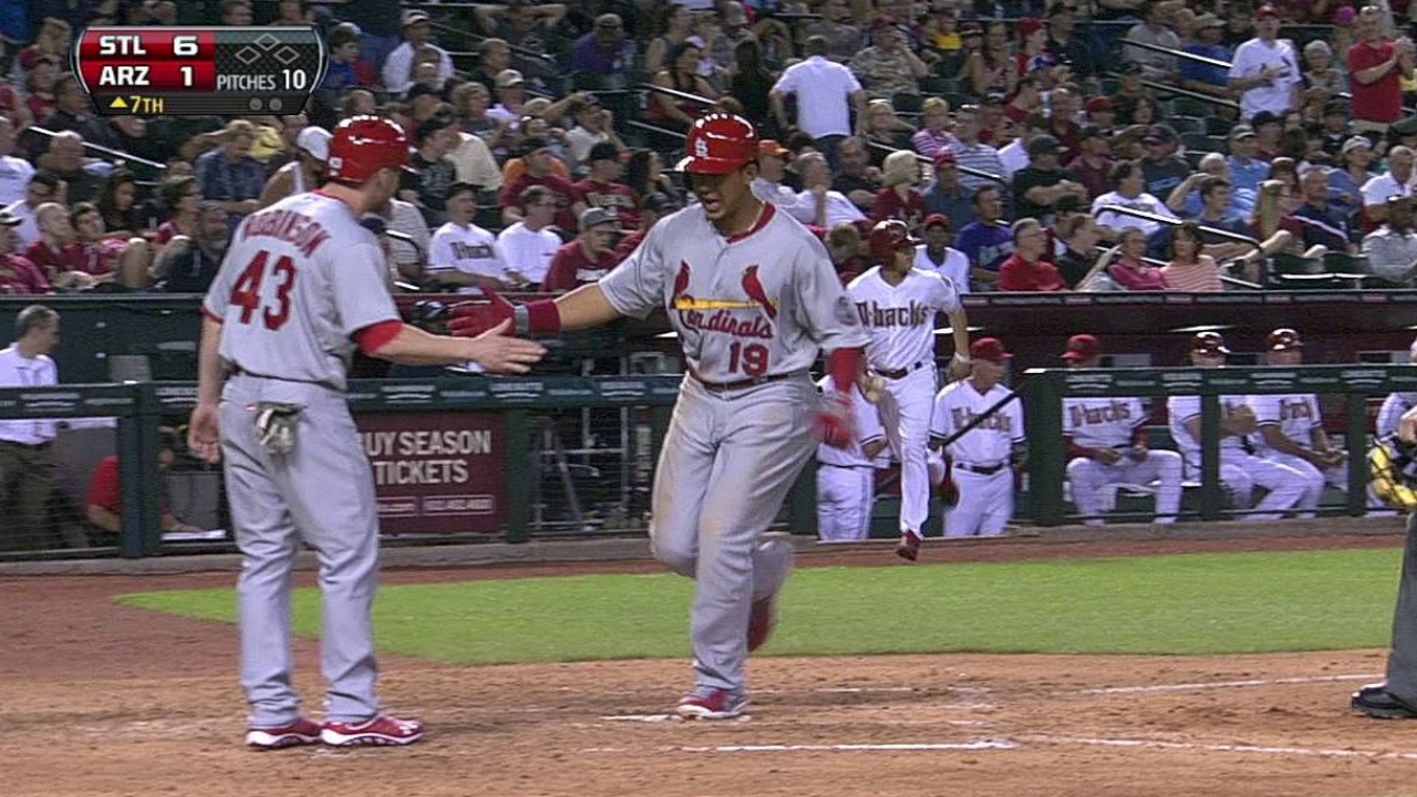 García se fajó y Cardenales vencieron a D-backs