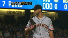 Bumgarner subdues Dodgers with eight-inning gem