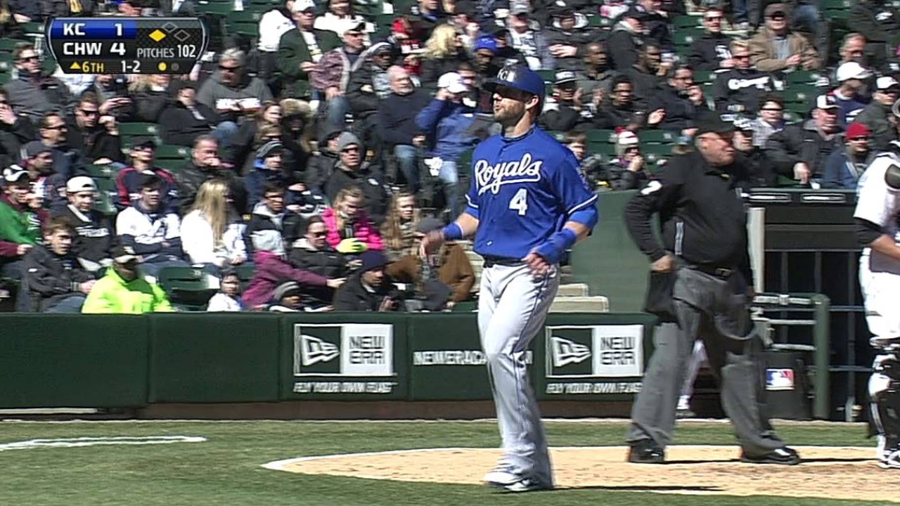 Yost adjusting KC lineup due to NL rules