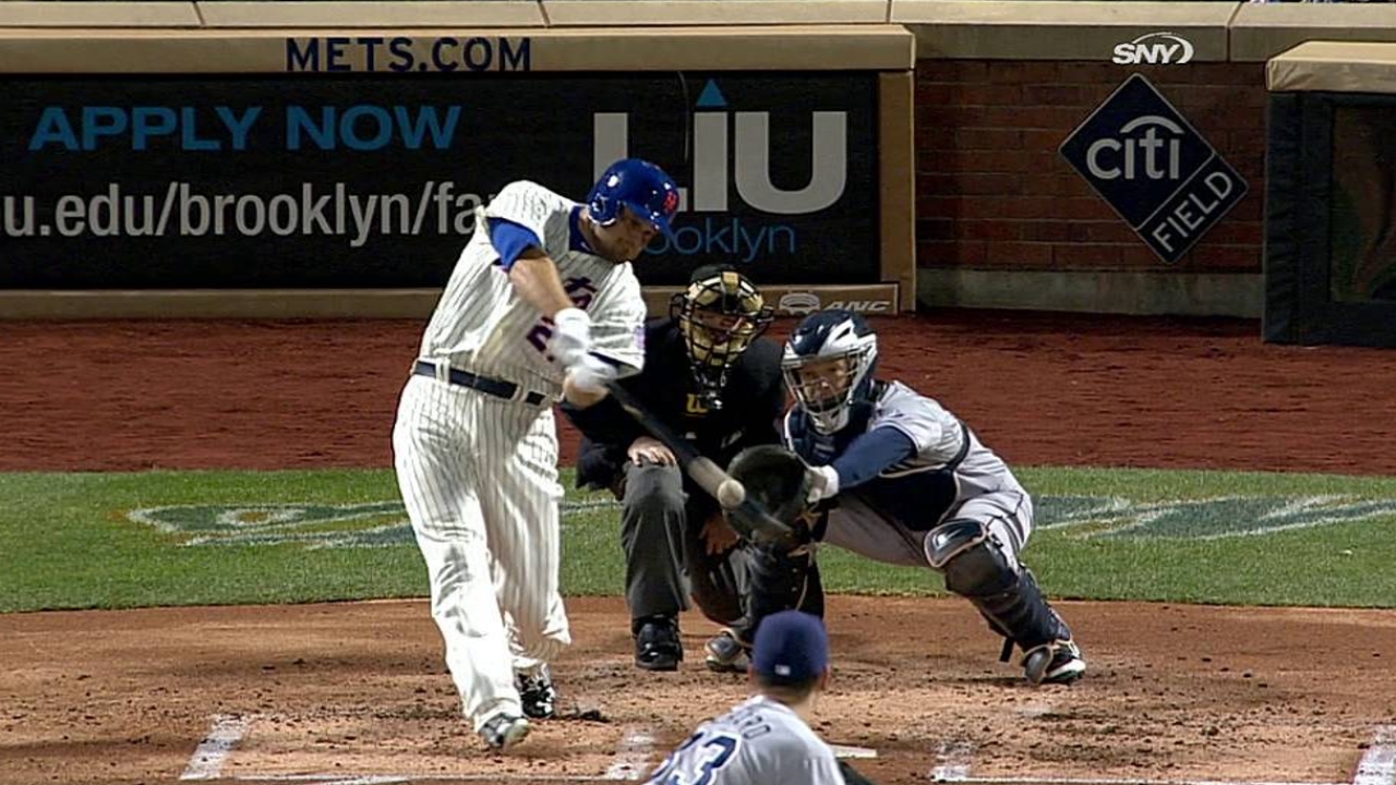 Duda content to let his bat do the talking