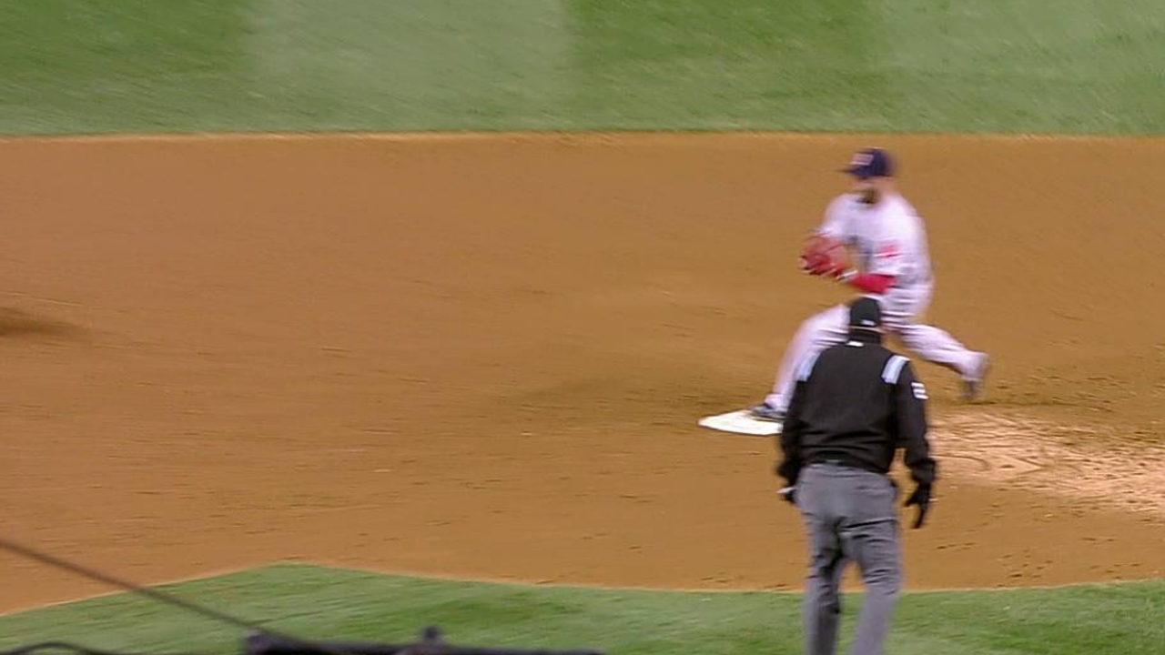 Iglesias holding his own at short