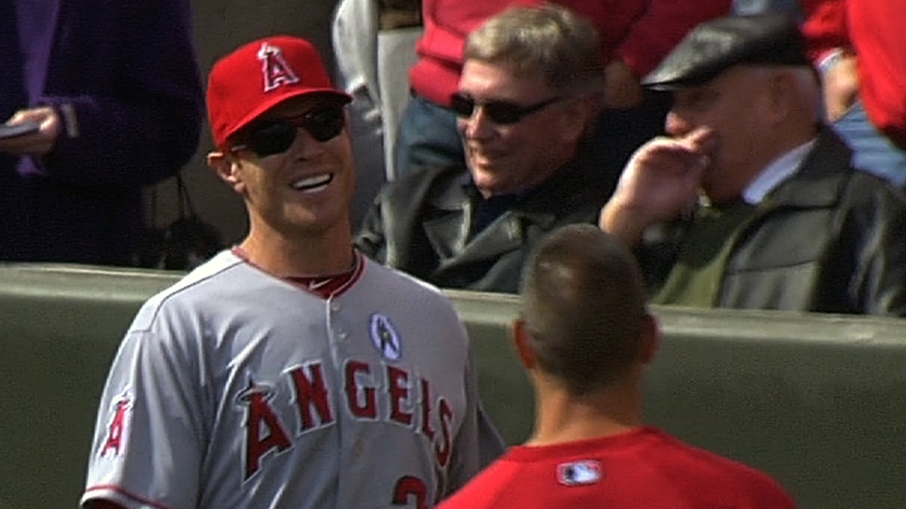 Angels star Hamilton talks hitting and faith