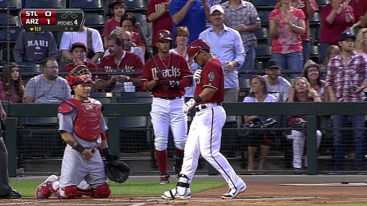 Parra in groove at plate to begin season