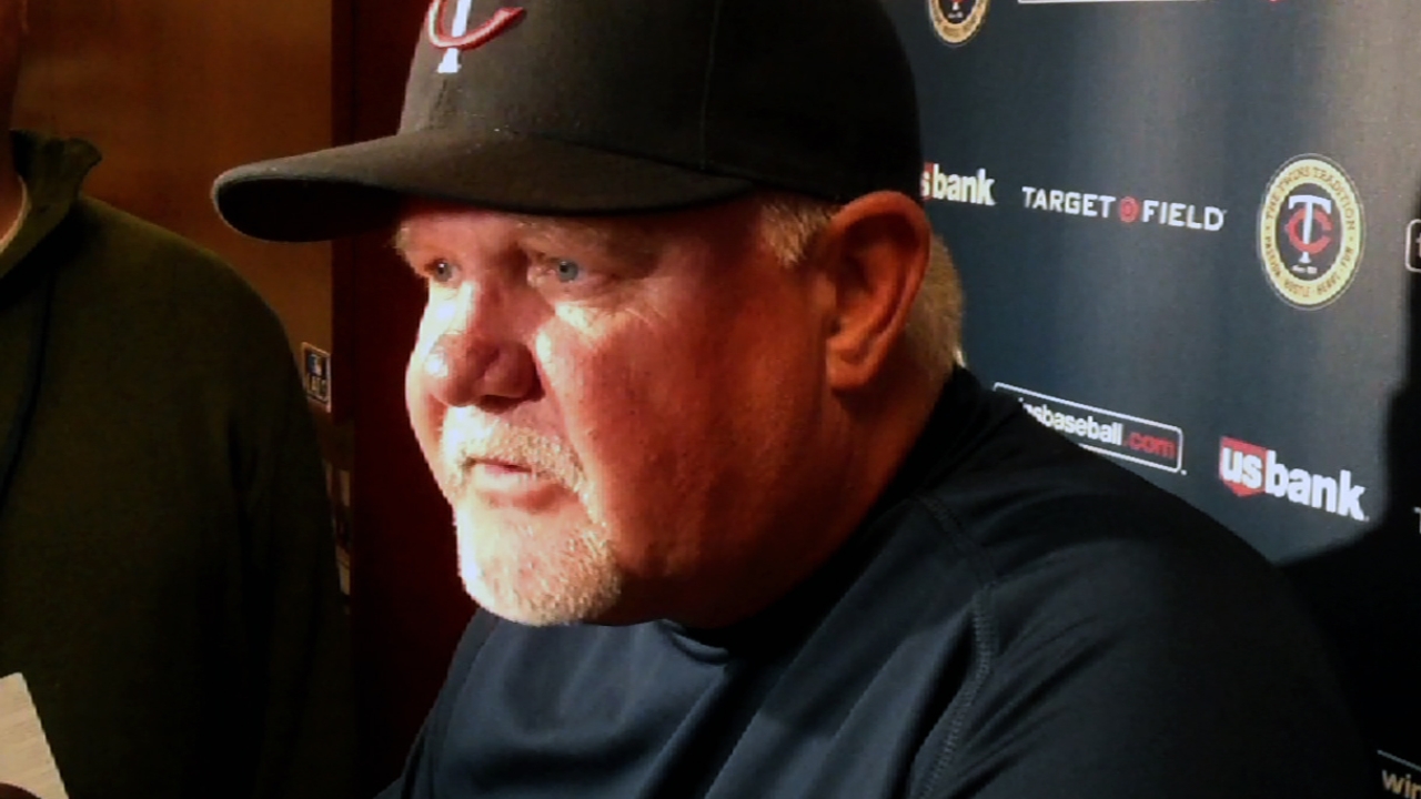 Gardenhire focused on Twins, but eyeing prospects