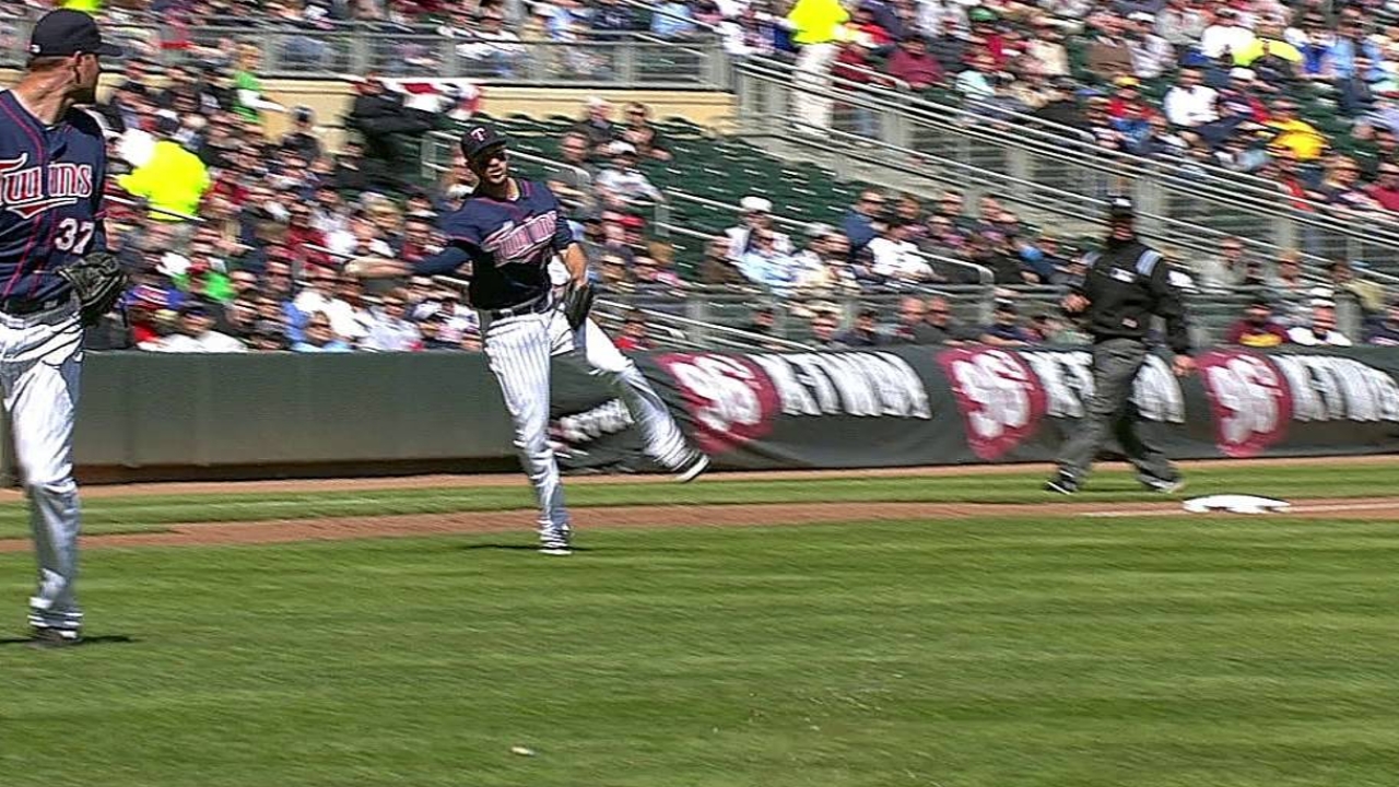 Hunter surprised by sacrifice bunt call