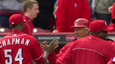 Reds belt trio of homers to win Opening Series