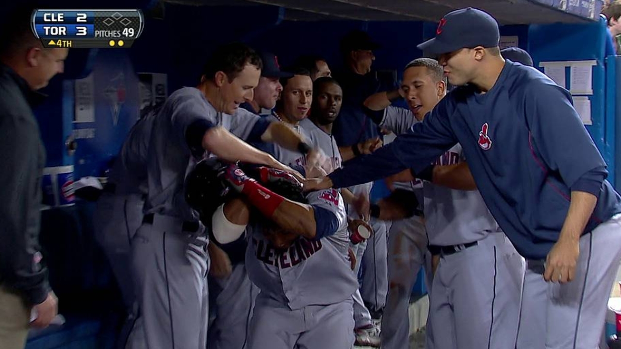 Indians drop slugfest to Jays in series finale