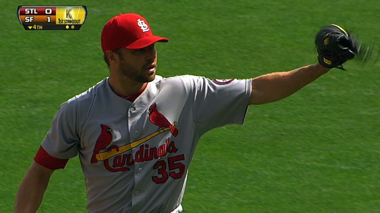 Cardinals have deja vu vs. Zito, Giants