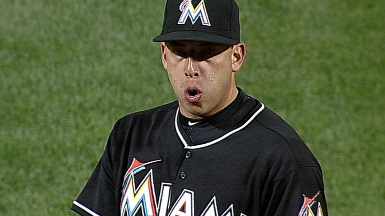 Sanabia, Ruggiano hand Redmond first big league win