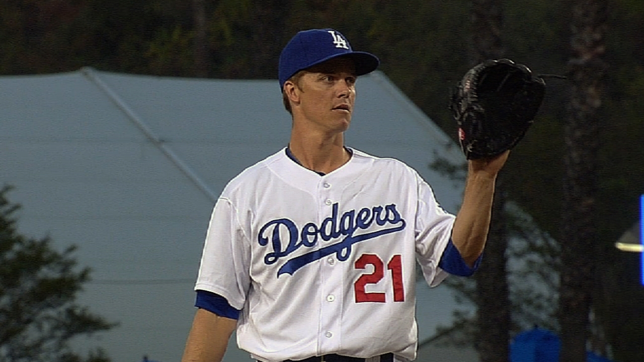 Greinke en debut con Dodgers blanquea a Piratas