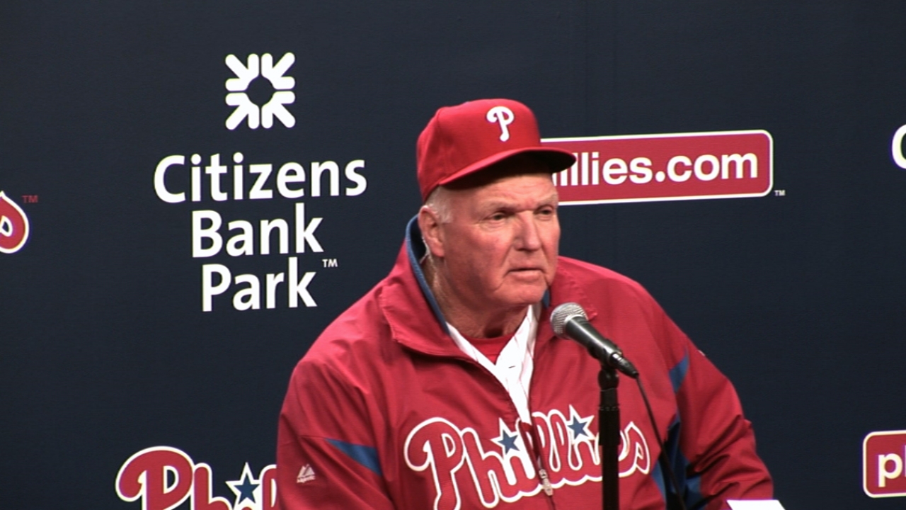 Kendrick hoped to finish the sixth inning
