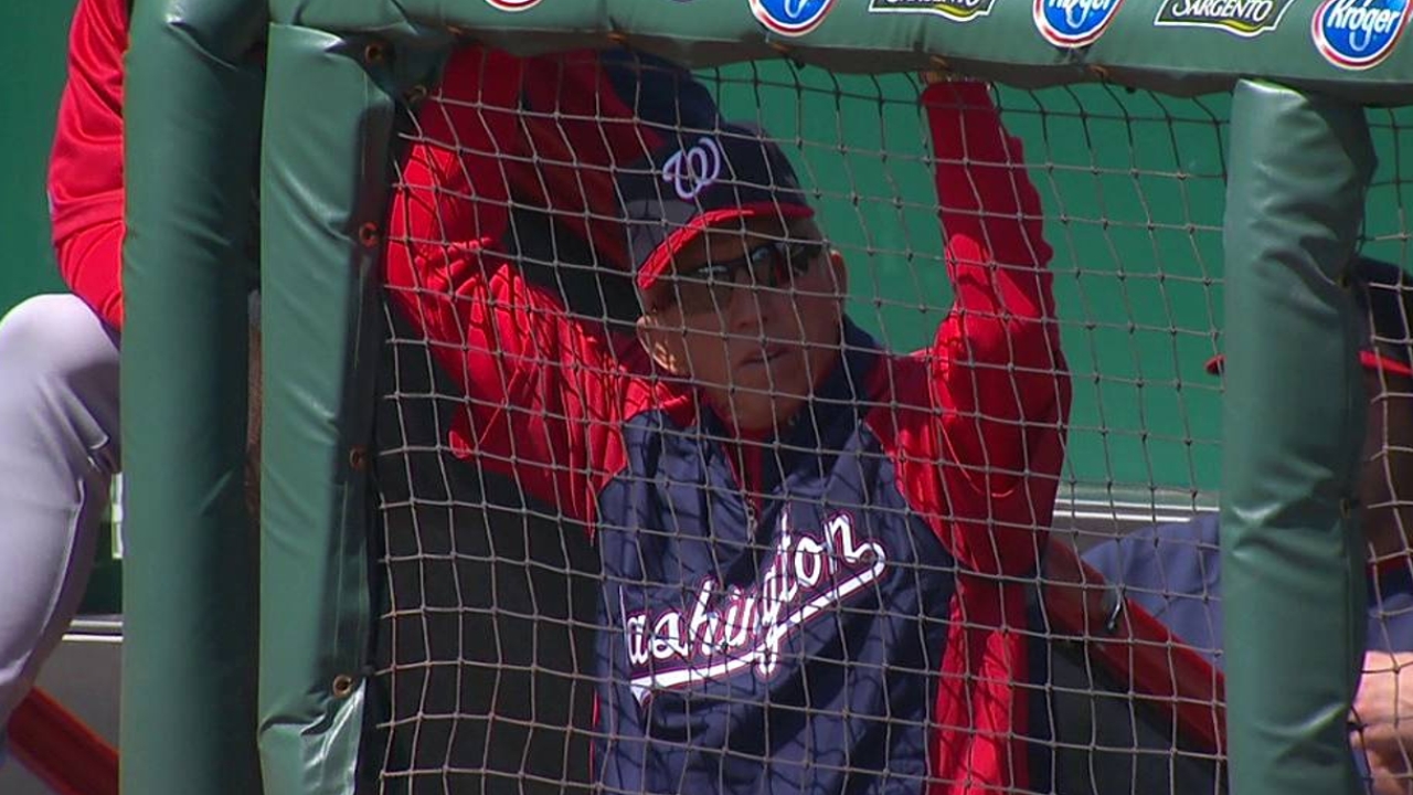 Johnson in enviable position with Nationals