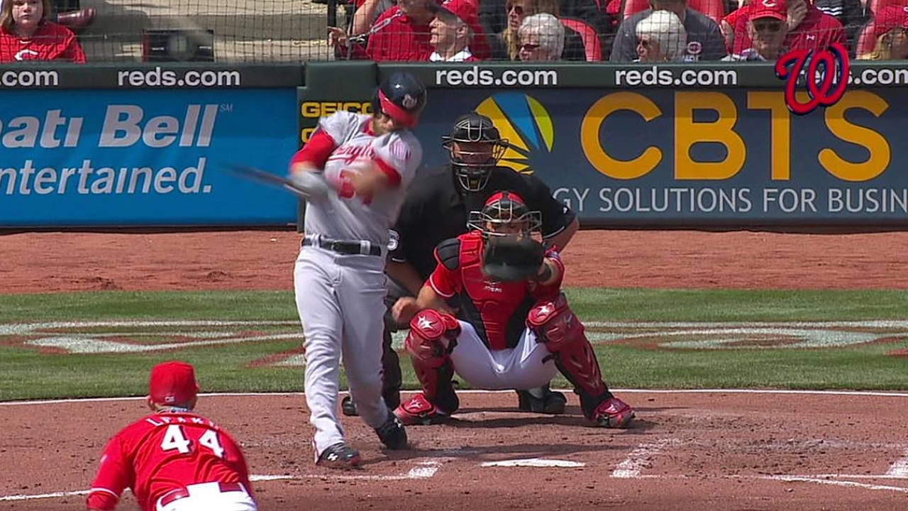 After miscue, Harper urged to exhibit more control