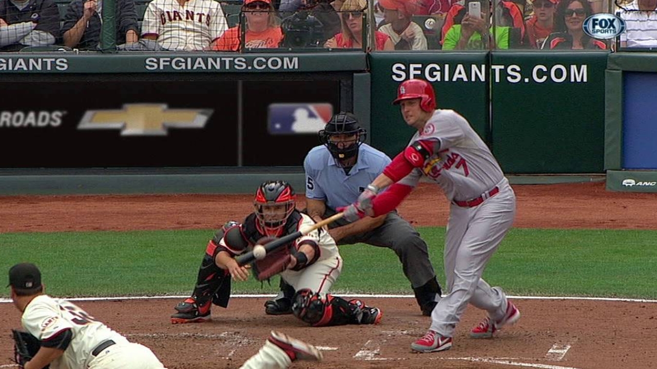 Matheny gives Holliday, Descalso day of rest