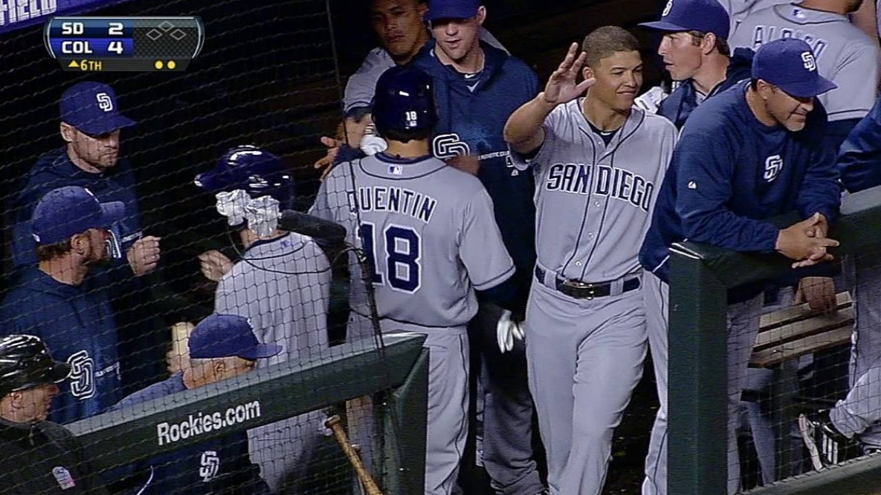 Padres sucumben ante aguerrido bateo de Rockies