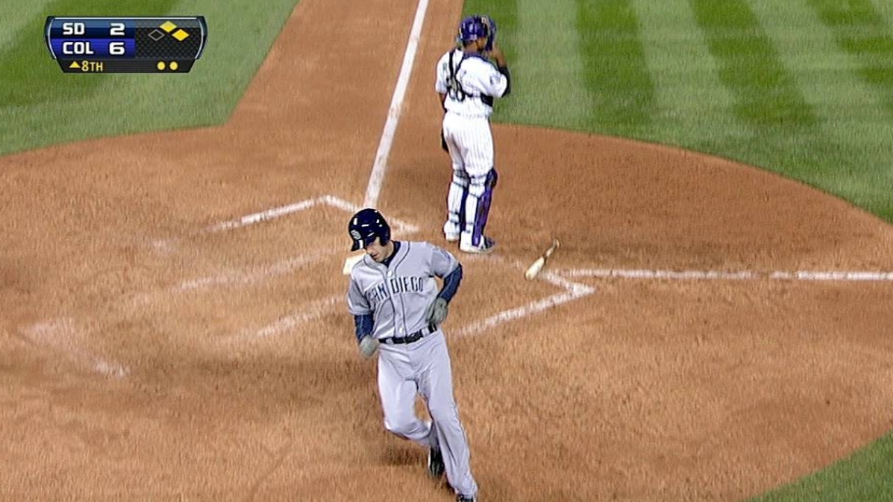 Gyorko sees it all in first week in Majors