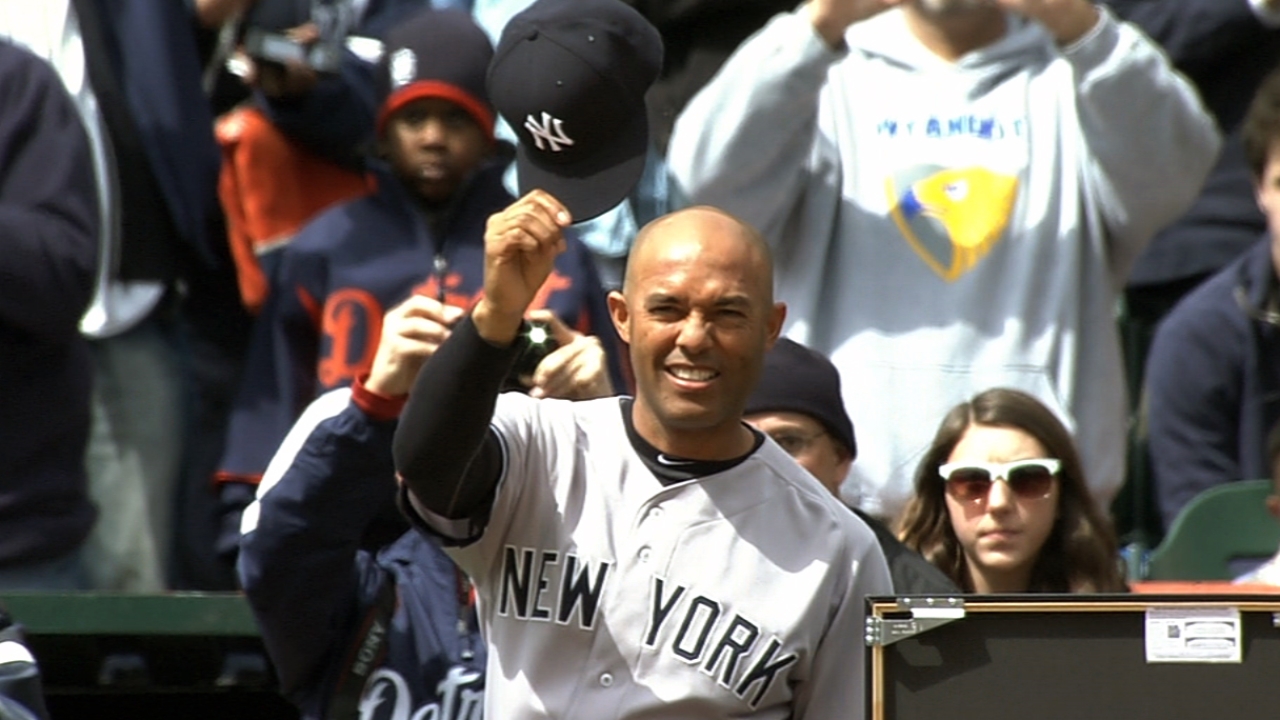 Rivera meets, greets Tribe staffers, 'drummer'